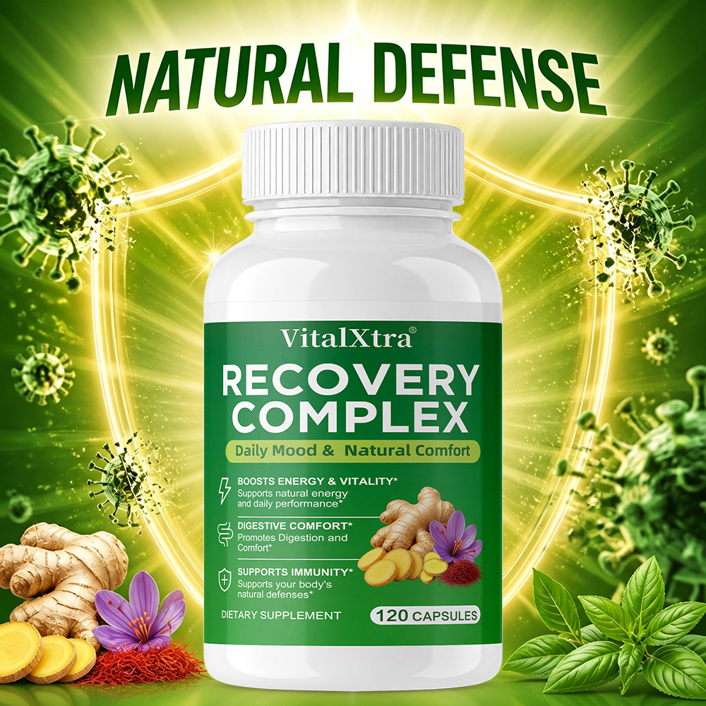 Health Wellness Vitamins - Cápsulas de Mioinositol con Azafrán, Jengibre,