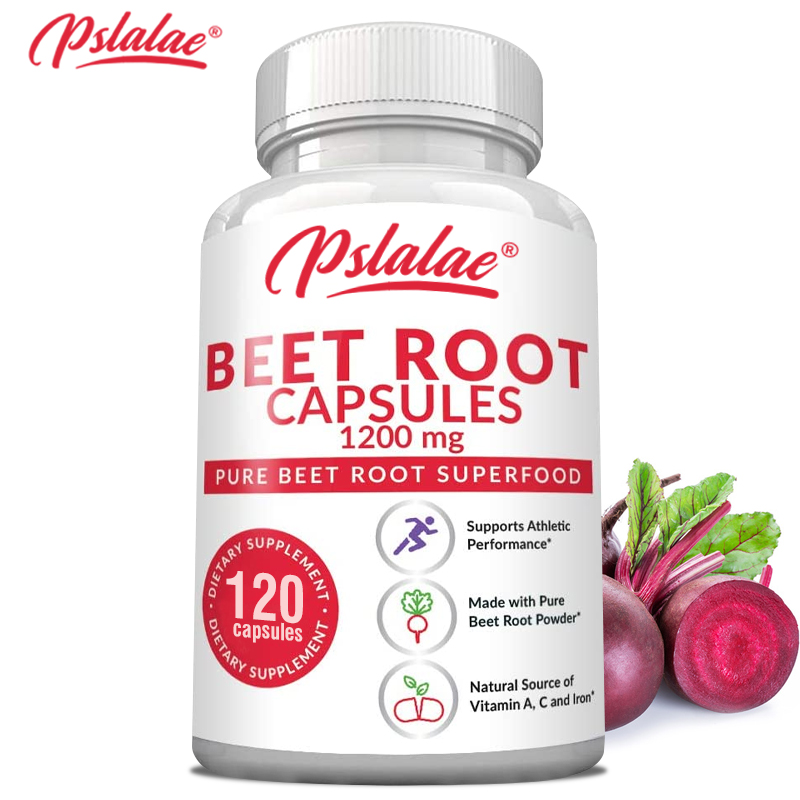 Health Wellness Vitamins - Cápsulas de remolacha - Favorecen una