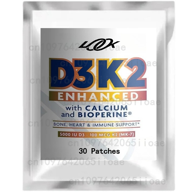 Health Wellness Vitamins - Parche de Vitamina D3 y K2