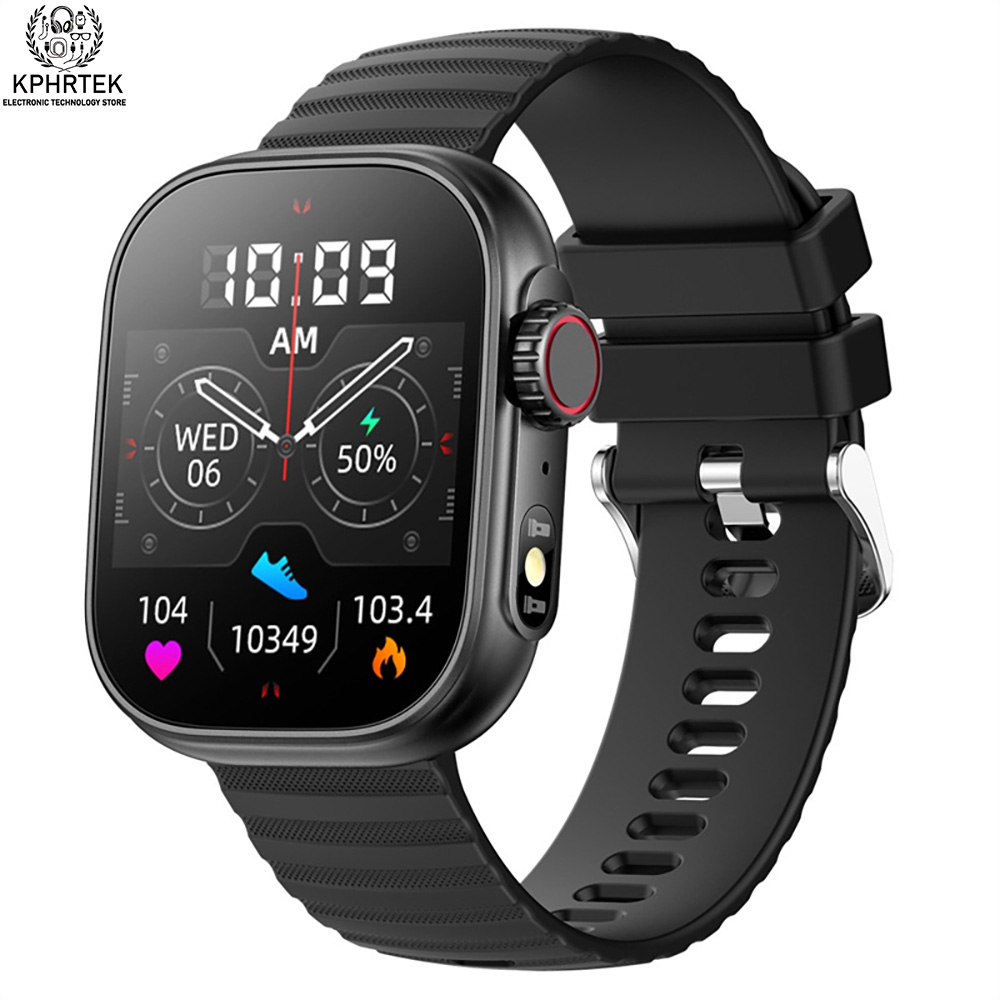 Xbody Health & Wellness Functional Integrative Medicine Office & Medical Spa Wayne - Reloj Inteligente ZW39 para Hombre, Bluetooth