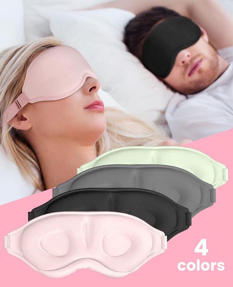 Sleep Eye Mask 3D - Antifaz 3D para Dormir, Parche de