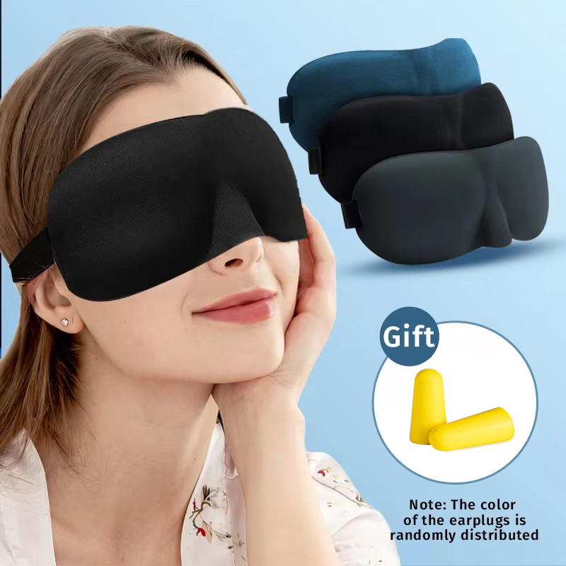 Sleep Eye Mask 3D - Antifaz para Dormir 3D con Contorno,