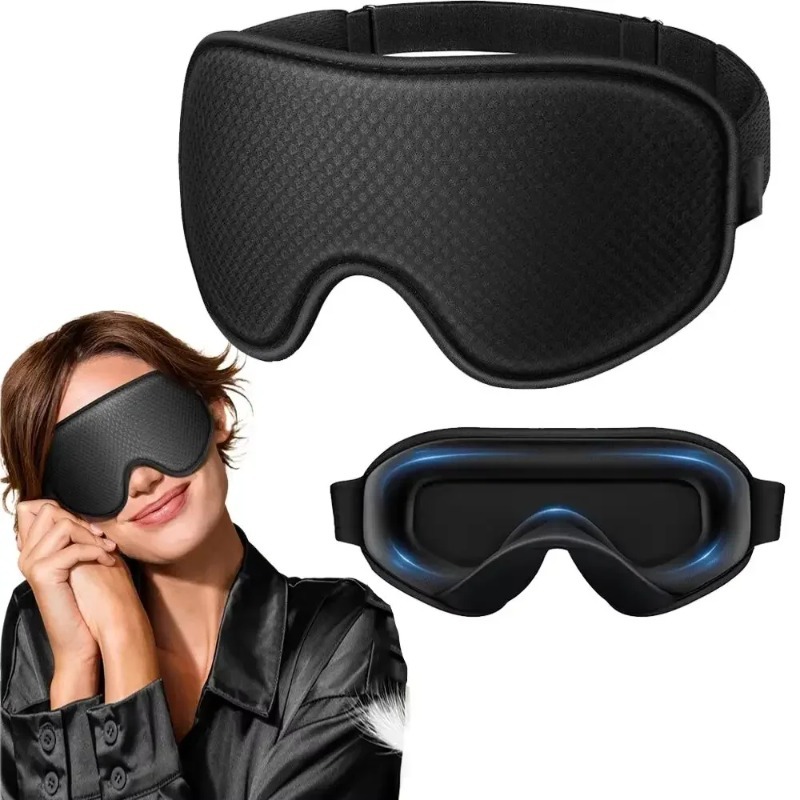Sleep Eye Mask 3D - Antifaz para Dormir, Antifaz 3D Transpirable,
