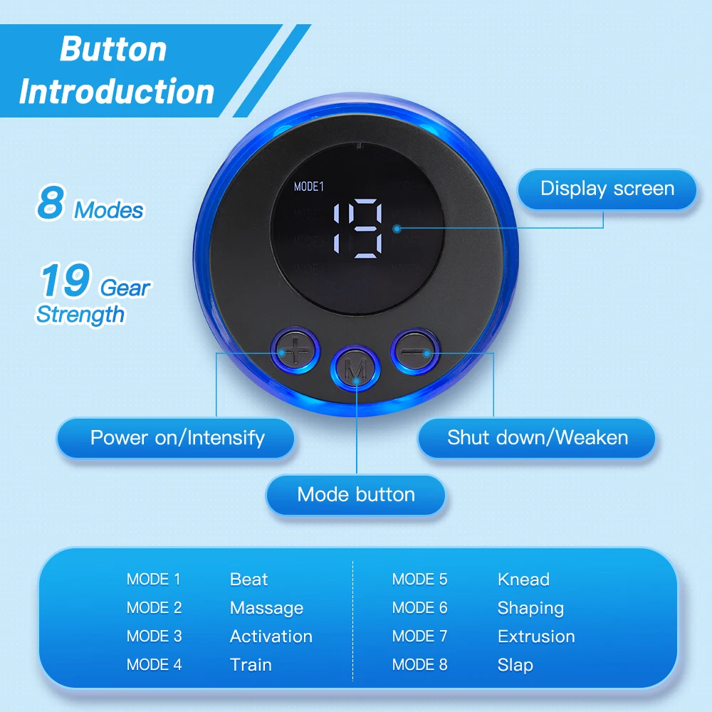 Masajeador eléctrico EMS para  - Ems Foot Massager reseña y precio