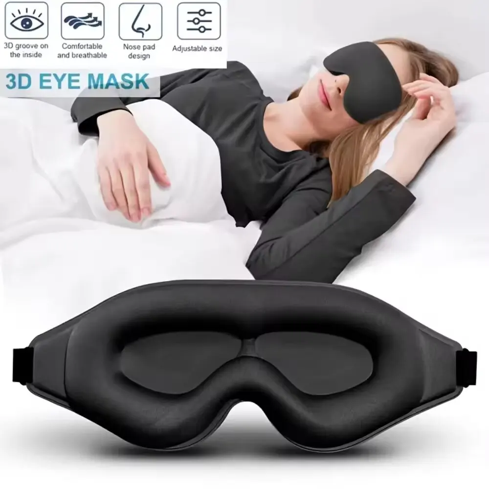 Antifaz 3D, Cómodo y Transpira - Sleep Eye Mask 3D reseña y precio