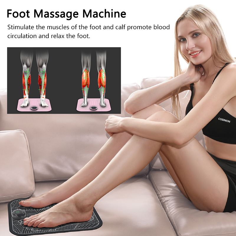 Masajeador de pies EMS, estimu - Ems Foot Massager reseña y precio