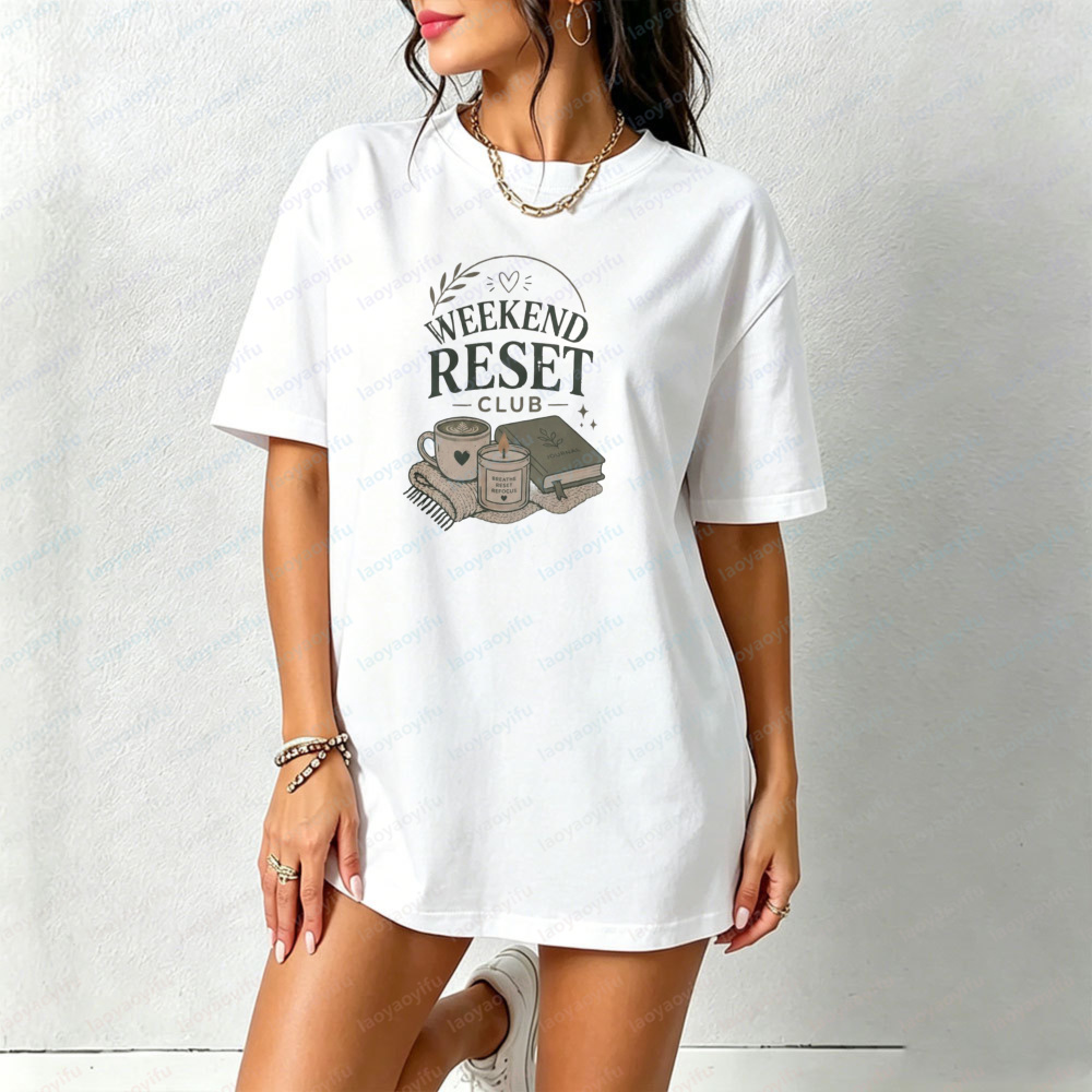 Camiseta Weekend Reset Club pa - Your Health Wellness reseña y precio