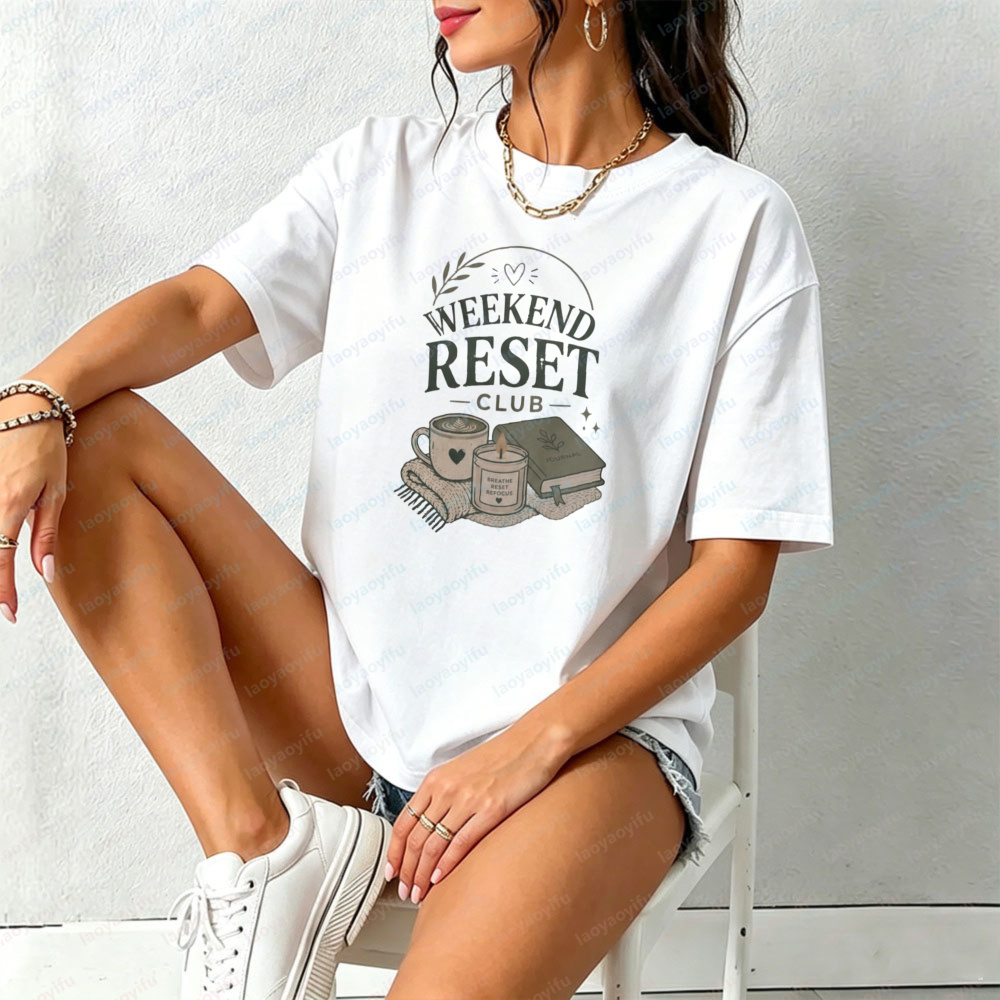 Camiseta Weekend Reset Club pa - Your Health Wellness reseña y precio