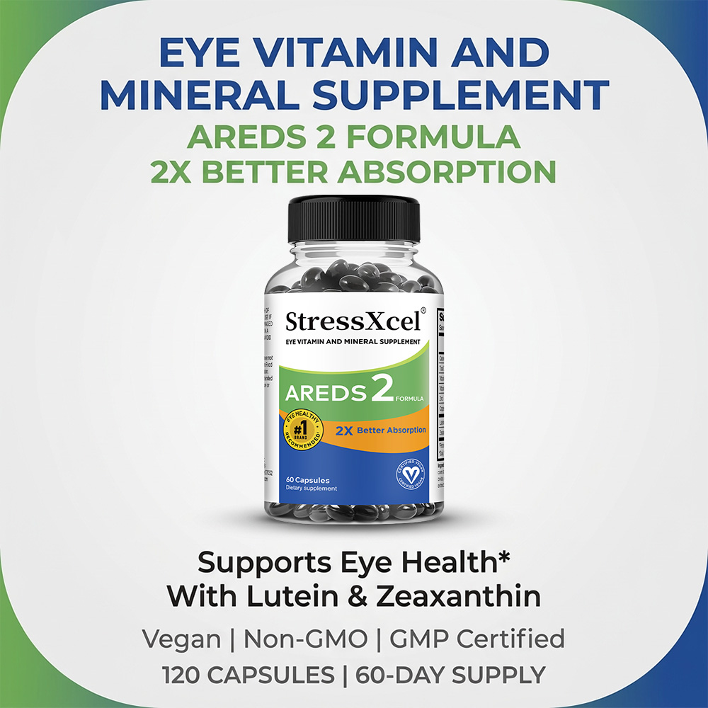 Cápsulas AREDS 2 para la Vista - Health Wellness Vitamins reseña y precio