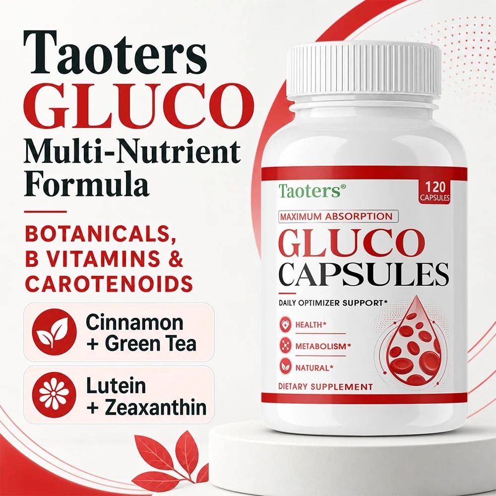 Cápsulas Gluco – Maximizan la  - Health Wellness Vitamins reseña y precio