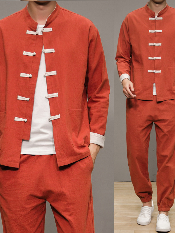 Traje Tang de lino y algodón d - Health & Wellness Retailers reseña y precio