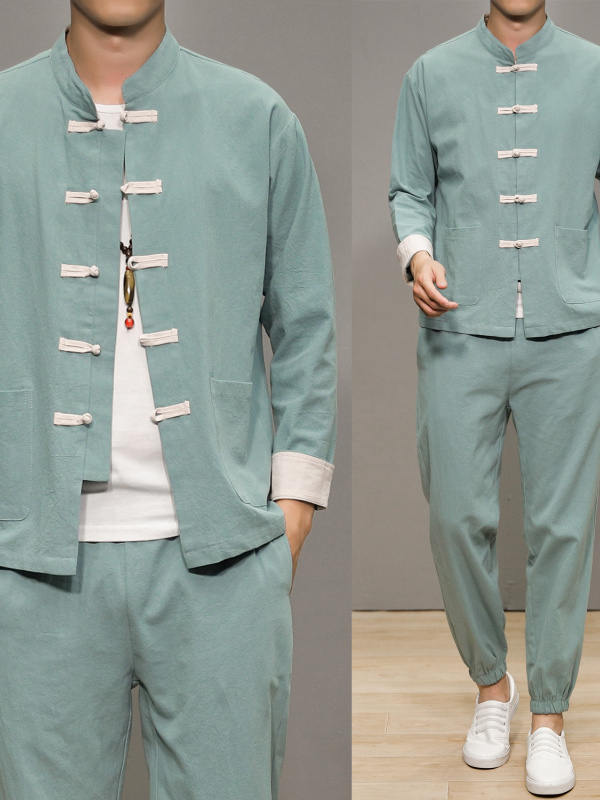 Traje Tang de lino y algodón d - Health & Wellness Retailers reseña y precio