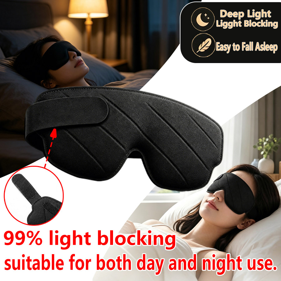 3/1 piezas de máscara de ojos  - Sleep Eye Mask 3D reseña y precio
