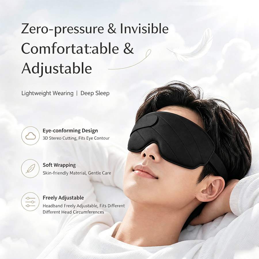 3/1 piezas de máscara de ojos  - Sleep Eye Mask 3D reseña y precio