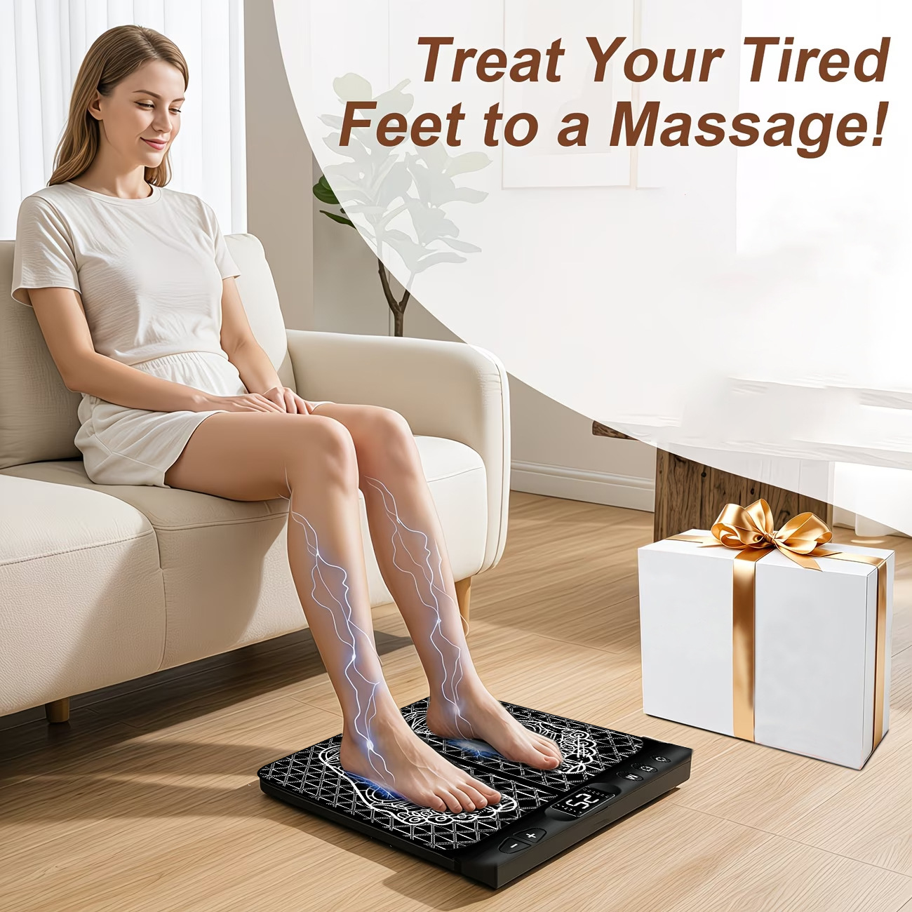 Alfombrilla de Masaje para Pie - Ems Foot Massager reseña y precio