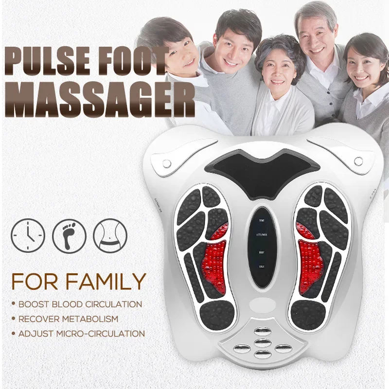 Masajeador Eléctrico de Pies p - Ems Foot Massager reseña y precio