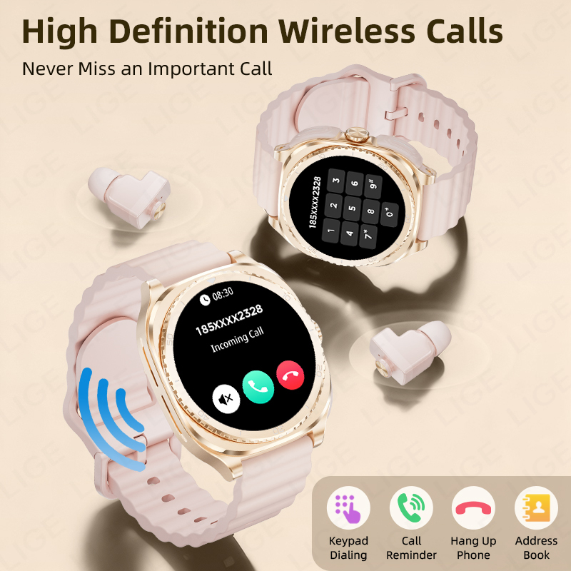 Reloj Inteligente LIGE 2 en 1  - Health Wellness Trends 2026 reseña y precio