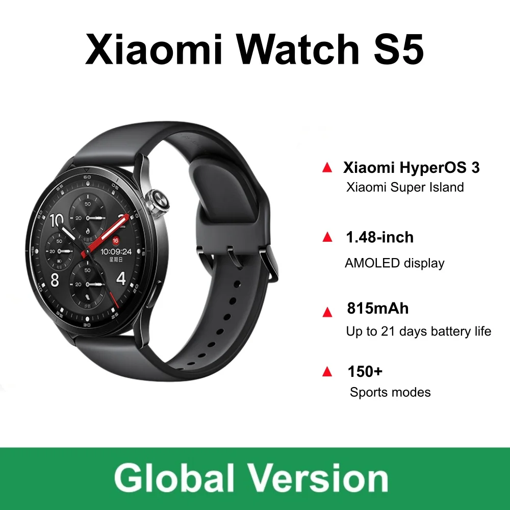 Versión Global Xiaomi Watch S5 - Xbody Health & Wellness Functional Integrative Medicine Office & Medical Spa Wayne reseña y precio