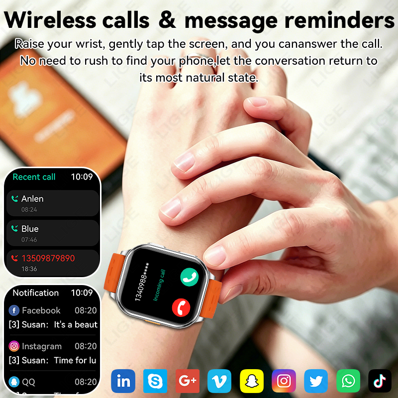 Reloj Inteligente LIGE 2026 co - Health Wellness Trends 2026 reseña y precio