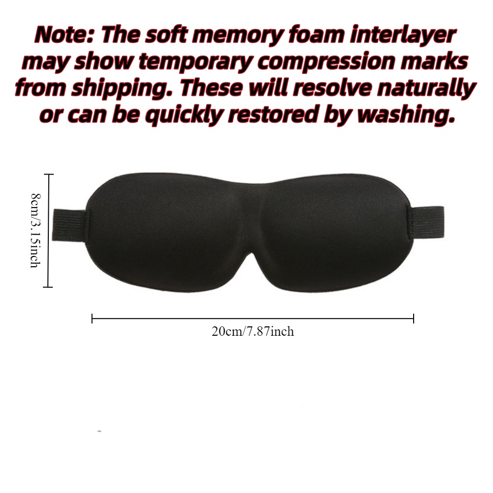 Antifaz 3D para Dormir, Máscar - Sleep Eye Mask 3D reseña y precio
