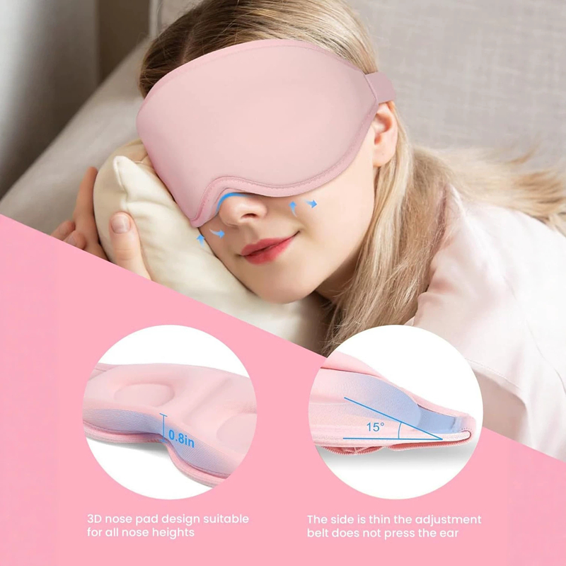 Antifaz 3D para Dormir, Parche - Sleep Eye Mask 3D reseña y precio