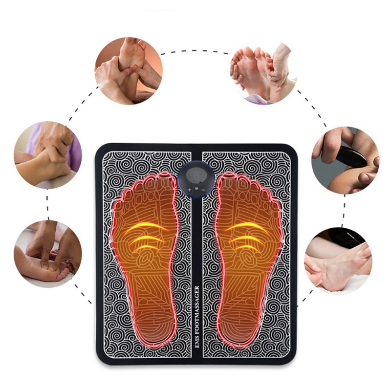 Masajeador de pies eléctrico E - Ems Foot Massager reseña y precio
